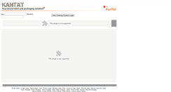 Desktop Screenshot of kantat.com